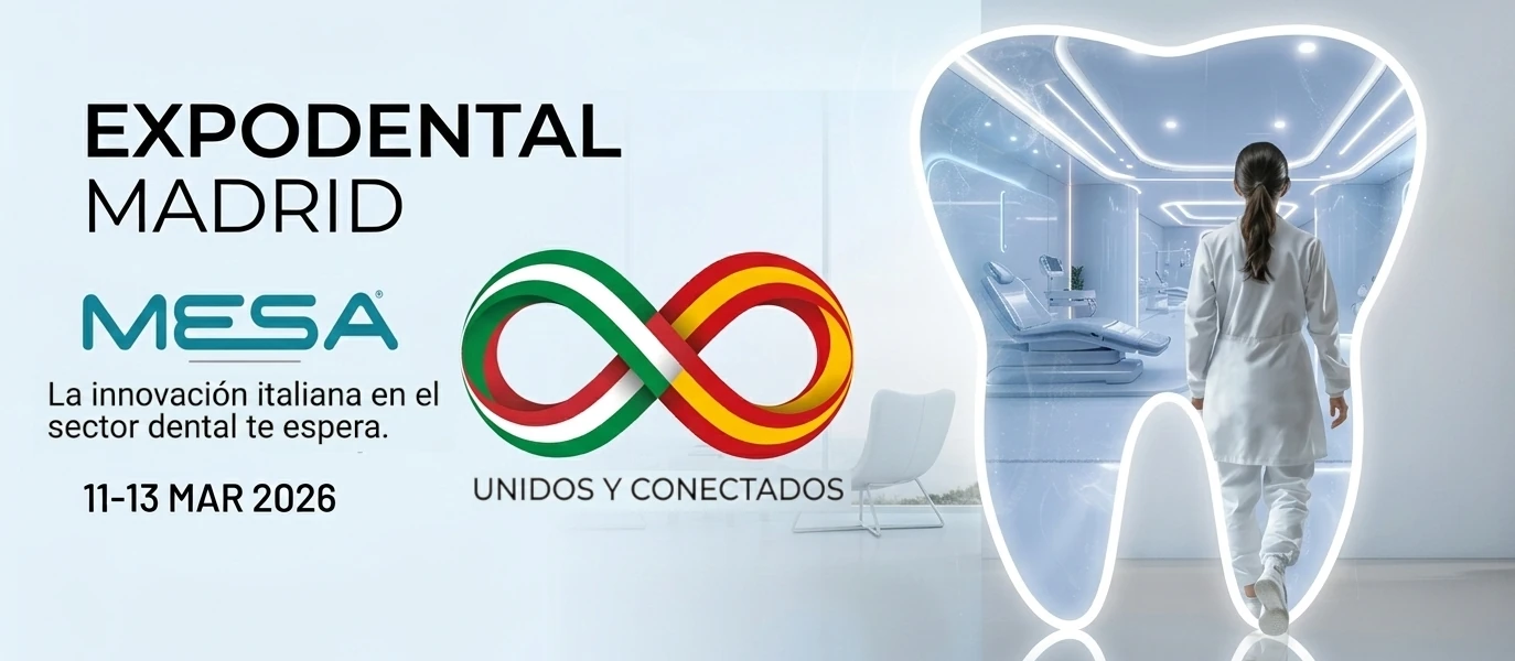 Mesa Italia Stand 6A10 a Expodental Madrid 2026 – IFEMA Madrid, 11-13 marzo